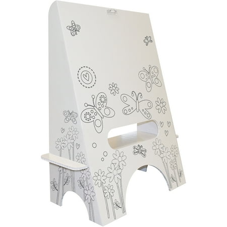 Kids Easel, Flowers and Butterflies