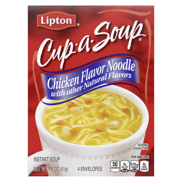 Lipton CupaSoup Instant Soup For a Warm Cup of Soup Chicken Noodle
