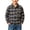 Black, variant on Fashion Boys Buffalo Plaid Button Down Shirts Casual Fall Long Sleeve Flannel Collared T-Shirt Lightweight Western Shirts Tops with Chest Pocket 2-15 Years