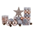 thumbnail image 5 of 53 Pieces Christmas Ball Glitter Ornaments Decorations Gold / Silver, 5 of 8
