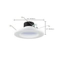 thumbnail image 5 of 5-6-in CCT Tunable LED Recessed Downlight w/ Night Light Feature, 5 of 7