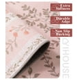 thumbnail image 3 of ChakmeOne Washable Rug for Bedroom Floral Rug,8x10 Area Rug, Non-Slip Low Pile Thin Indoor Area Rug for Dining Room, Nursery, Office, and Living Room, 3 of 9