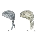 thumbnail image 3 of Yuarrent Sombreros Gorras Pañuelo Bandana Sol Unisex Pasamontañas Envoltura para la cabeza Casco Capucha interior Equipo deportivo Ciclismo Ciclismo camuflaje gris, 3 of 6
