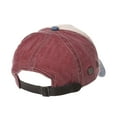 thumbnail image 4 of WITHMOONS Baseball Cap Distressed Trucker Hat The Endless Summer Patch DW1968 (Red), 4 of 5