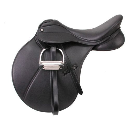 EquiRoyal Newport All Purpose Saddle Wide Tree with Wither Cutback 