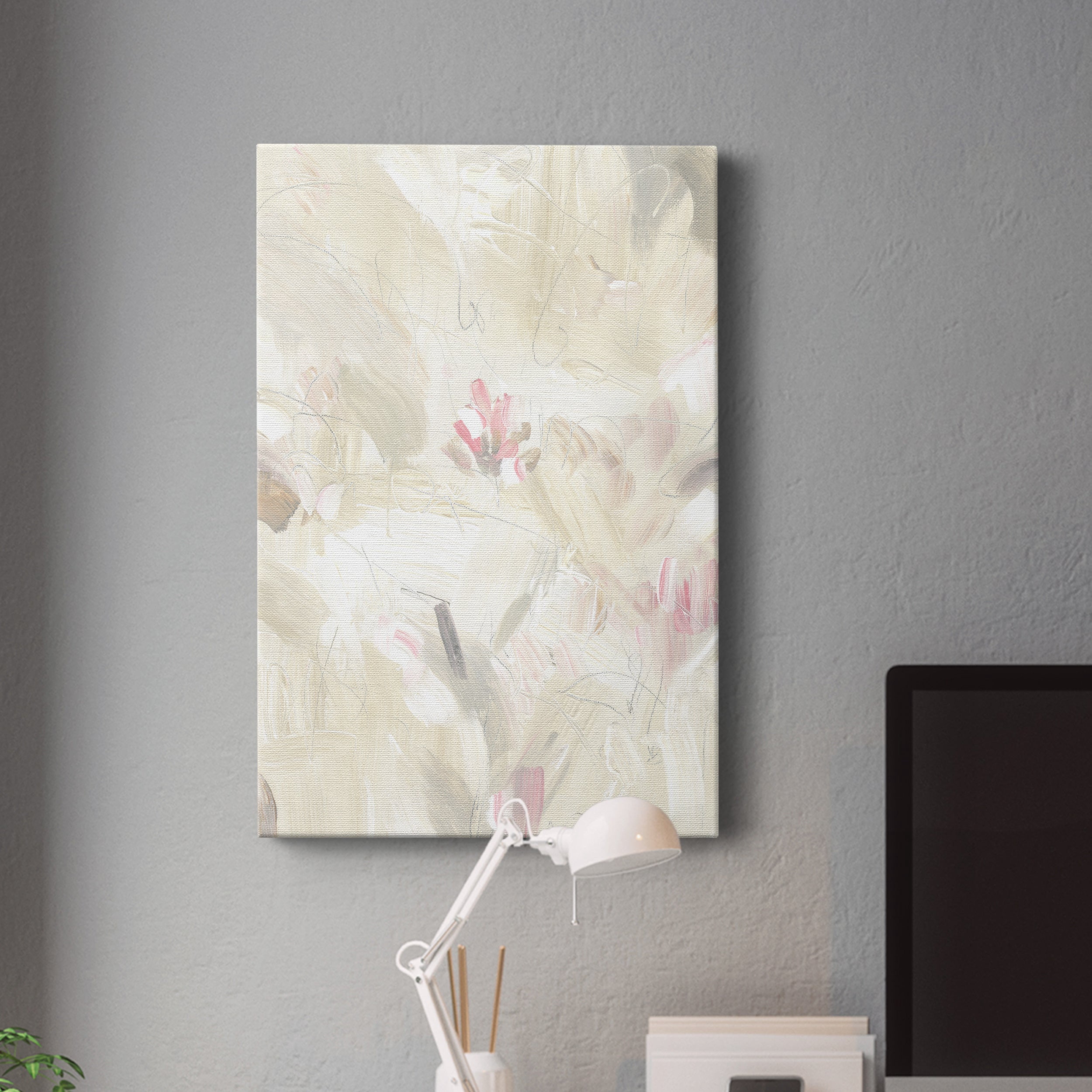 Soft Abstraction II Premium Gallery Wrapped Canvas - Ready to Hang