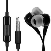 Headphones Wired Earphones Handsfree Mic 3.5mm Headset Earbuds Earpieces J8B for Samsung Galaxy Tab E NOOK 9.6 (SM-T560) Grand Prime Active Pro S3 9.7, S7 Active, A 9.7 8.0 (2019) 10.1 (2019)