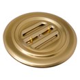 thumbnail image 5 of CRL 834BGA Brite Gold Anodized Aluminum 5-5/16" No-Draft Speak-Thru, 5 of 7