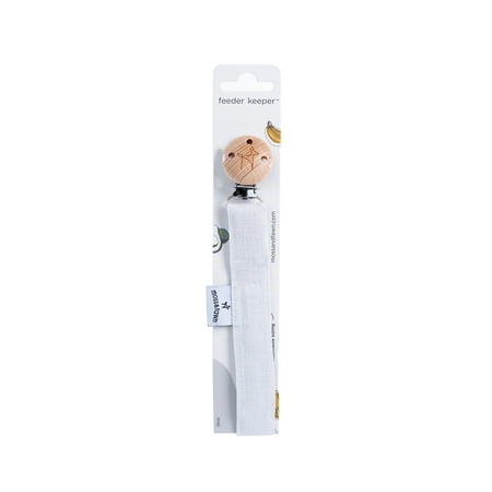 Moss and Fawn Linen Pacifier Cip Dew