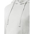 thumbnail image 4 of A2Y Women's Solid Cropped Cut Off Hooded Pullover Sweatshirt White L, 4 of 5