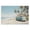 Summer Bus Shoreline, variant on Stupell Industries Beach Day Hangout Nautical & Beach Painting Black Framed Art Print Wall Art, 18 x 12