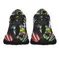 thumbnail image 5 of autism awareness Shoes Sneakers for Women Men Black Size 12, 5 of 7