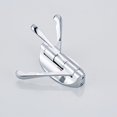 thumbnail image 2 of Ganchos giratorios Ganchos para toallas plegables de metal sólido con tres brazos giratorios múltiples Colgador de gancho para bata triple, montado en la pared, 2 of 5