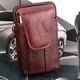 thumbnail image 4 of Cartera marrón rojiza, multifuncional, con cremallera, para teléfono, sección vertical, para monedas y tarjetas., 4 of 7