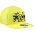thumbnail image 3 of Men's New Era Yellow Pittsburgh Pirates Neon Golfer Snapback Hat, 3 of 6