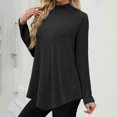thumbnail image 7 of MESSUEN Long Sweaters for Women Long Sleeve Sweaters for Women Winter Sweaters for Women Winter Tops Winter Sweaters Winter Knit Sweater for Women Womens Sweaters Black L, 7 of 7