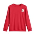 thumbnail image 7 of Enyan Girls Halloween Shirt Long Sleeve Crew Neck Cute Ghost Print Print Tees Top Halloween Shirt for Girls(Size 11-12 Years), 7 of 7