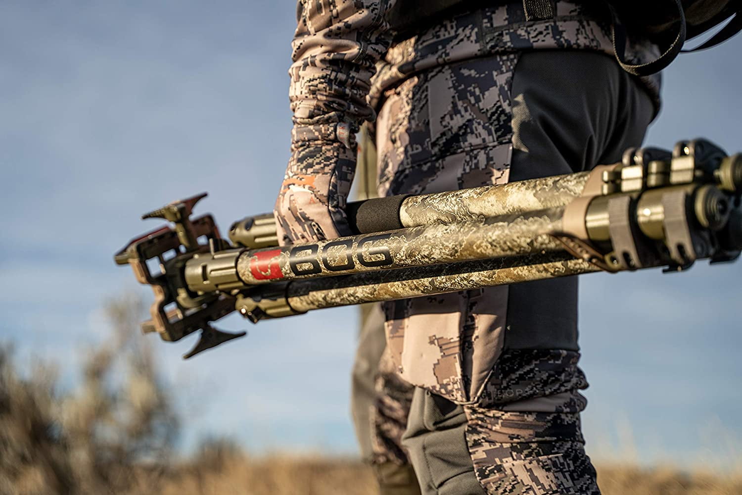 BOG DeathGrip Shooting Stick Tripod Realtree