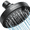 Black, variant on Hopopro Showerhead High Pressure Chrome Shower Head 5 Settings Fixed Showerheads for Bathroom