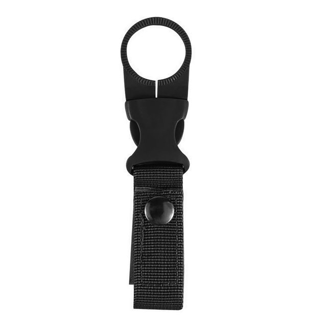 Clip de nailon para botellas de agua para exteriores, soporte multifuncional para botellas de agua.
