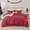 Red Blue Grids, variant on Smuge Christmas Duvet Cover Queen/Full Size Comforter Cover Snowman Reindeer Tree Xmas Quilt Case Soft Bedding Quilt Cover with 2 Pillow Shams