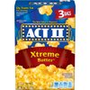 (2 pack) (2 Pack) ACT II Microwave Popcorn, Xtreme Butter, 3-Count