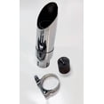 thumbnail image 2 of Shorty GP Universal Motorcycle Exhaust Stainless Tip 1.75" 1 3/4" W/ Baffle, 2 of 2