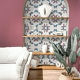 thumbnail image 5 of EttaVee Papillon Peel & Stick Wallpaper, 5 of 21