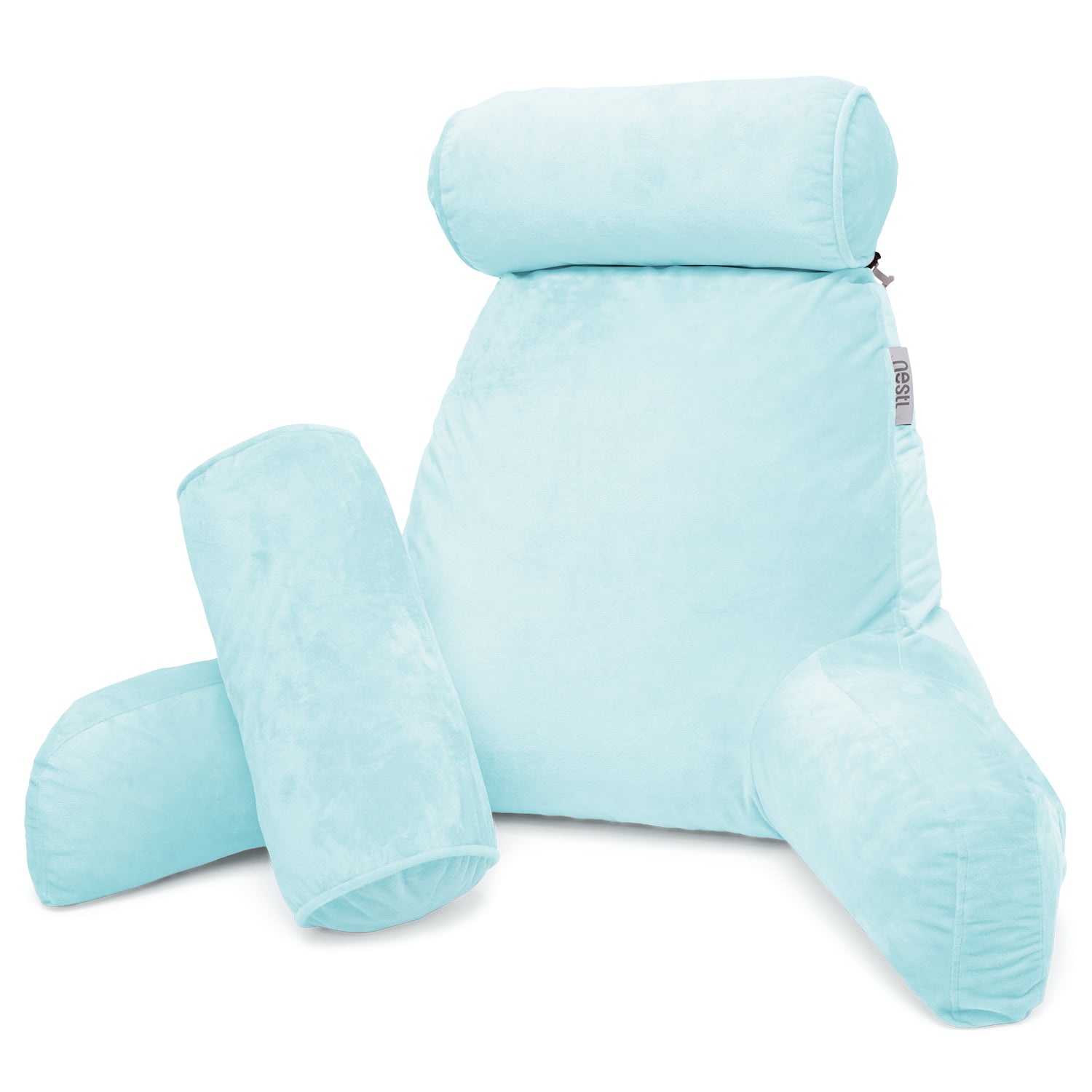 walmart bed pillow with arms
