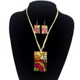 thumbnail image 1 of MasteelfCA Fashion Figure Shell Painted Jewelry Set Women Earrings Pendant Necklace Jewelry Set, 1 of 7