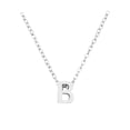 thumbnail image 2 of Initial Necklaces for Women Men A-Z Silver Personalized Name Pendant Charm Necklace Fashion Jewelry Accessories Gift, 2 of 5