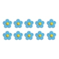 thumbnail image 2 of Inteprter 10 piezas de parches de flores para planchar sin planchar parches bordados autoadhesivos suministros de emergencia para sombreros de bricolaje Type3 NO3 Inteprter HA061188-03B, 2 of 6