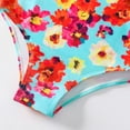 thumbnail image 6 of 4-12Y Big Little Girls One Piece Swimsuits Hawaiian Ruffle Swimwear Beach Bathing Suit UPF 50+, 6 of 8