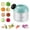 Green2, variant on Stainless Steel Multifunctional Garlic Press,Manual Mincer, Kitchen Innovations Garlic Press,Garlic Chopper Mini,Hand Press Garlic Chopper,Garlic Mincer Tool Slicer Grater For Home And Restaurant Use