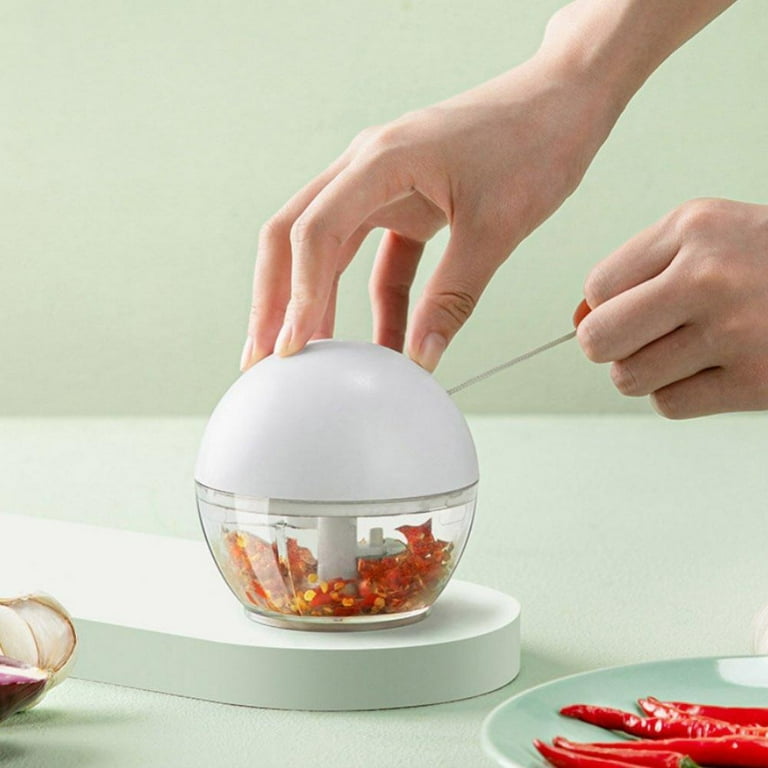 Mini Manual Food Chopper, Durable Hand Held Food Choppers and