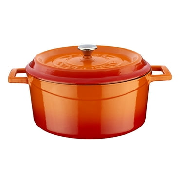 Lava Enameled Cast Iron Dutch Oven 4.75 Qt. Round with Trendy Lid