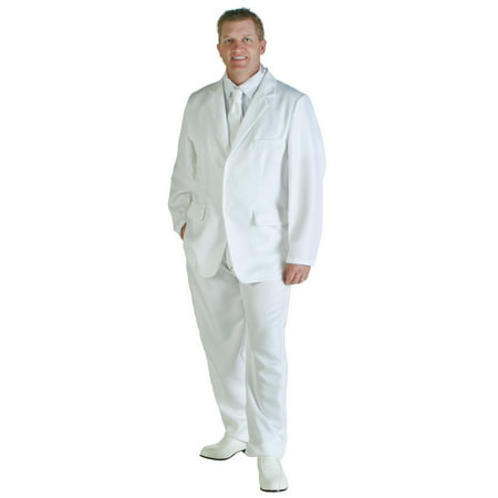 Mens White Suit Costume