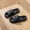 Black, variant on Njoeus House Slippers Sandals Indoor Slippers Slip On Slippers Comfortable Soft Slippers Unisex Slippers