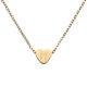 thumbnail image 1 of Collar con Inicial en Forma de Corazón para Mujeres, Cadena de Acero Inoxidable Baño de Oro de 18K, Collares Personalizados con Letra H para Regalos de Joyería para Mujeres, Tono Dorado, 1 of 6