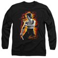 thumbnail image 1 of Bruce Lee T-Shirt à Manches Longues Dragon Fire pour Adulte, 1 of 4