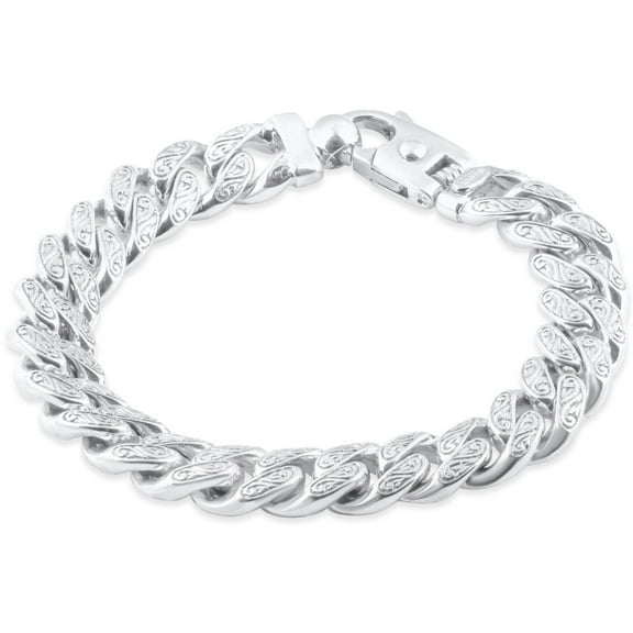 Pompeii Men's Designed Link 14k Gold (92gram) or Platinum (172gram) 12.5mm Bracelet 9" (,)