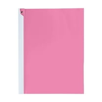 JWDX Hot Clearance! 1 Pack A4 Clear Front Report Covers Plastic Presentation Folders Resume Portfolio Folder Paper Swivel Sliding Bar File Folder for Presentation Document, Folder*1 Red