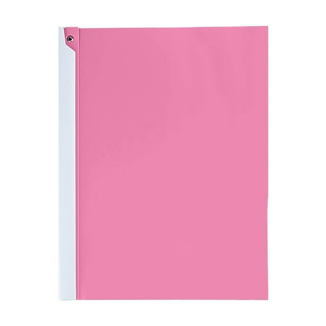 Back to School Supplies 1 Pack A4 Clear Front Report Covers Plastic Presentation Folders Resume Portfolio Folder Paper Swivel Sliding Bar File Folder for Presentation Document And School Use