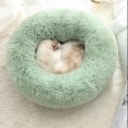 thumbnail image 4 of Ruiboury Double Filler Cotton Fury Surface - Elasticity Supported Round Rug Light Pink S(40*40), 4 of 6