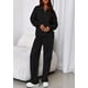 thumbnail image 3 of Conjunto de Chándal PRETTYGARDEN Otoño 2025 Mujer Dos Piezas Negro, 3 of 6
