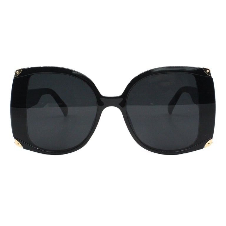 Oversized Square Sunglasses with Metal Accents, UV 400 Protection Amazon.com: FEISEDY Polarized Aviator Sunglasses for Men  main image 4