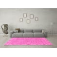 thumbnail image 3 of Ahgly Company Indoor Rectangle Abstract Pink Modern Area Rugs, 5' x 8', 3 of 4