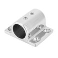 thumbnail image 1 of Cergrey Stainless Steel, Marine Pipe Rectangular Base Stainless Steel Boat Tube/Pipe Square Base Boat Parts, Square Base, 1 of 5