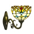 thumbnail image 6 of Tiffany Style Wall Sconce Stained Glass Light Art Deco Fixture Wall Mount Lamp, 6 of 12
