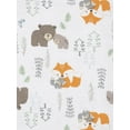 thumbnail image 6 of Gerber Baby Boys 100% Cotton Flannel Receiving Blankets, 5-Pack, Green and White, 6 of 8